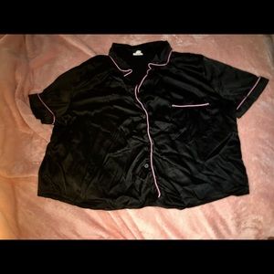Black Silk Shirt